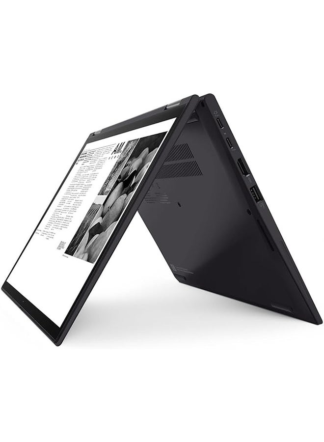Renewed - ThinkPad X13 Yoga Gen 2 Laptop With 13.3-Inch Full HD Display, Core i5-1135G7 Processor/11th Gen/Quad Core/8GB RAM/512GB SSD/Intel Iris XE Graphics/Windows 10 Pro English Black