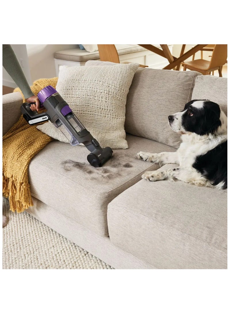 Shark - PowerDetect Clean And Empty Cordless Pet Vacuum Cleaner, 70 Minutes Run-Time, 1760 W IP3251MET Mocha Grey/Brass - Image 1