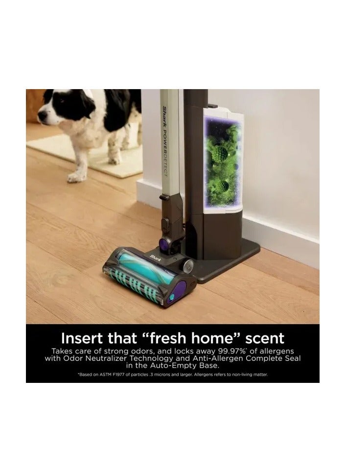 Shark - PowerDetect Clean And Empty Cordless Pet Vacuum Cleaner, 70 Minutes Run-Time, 1760 W IP3251MET Mocha Grey/Brass - Image 1