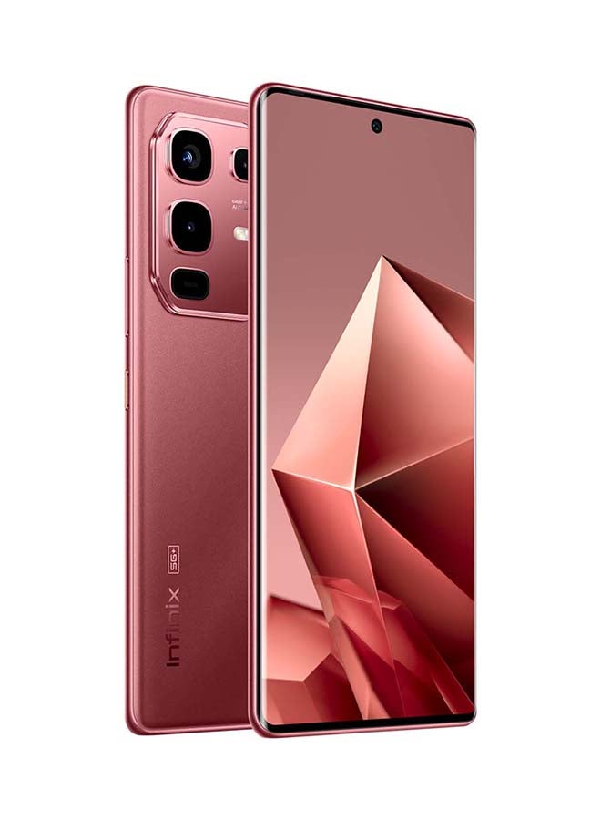 Infinix - Note 50 S Dual SIM Burgundy Red 8GB RAM 256GB 5G - Middle East Version - Image 1