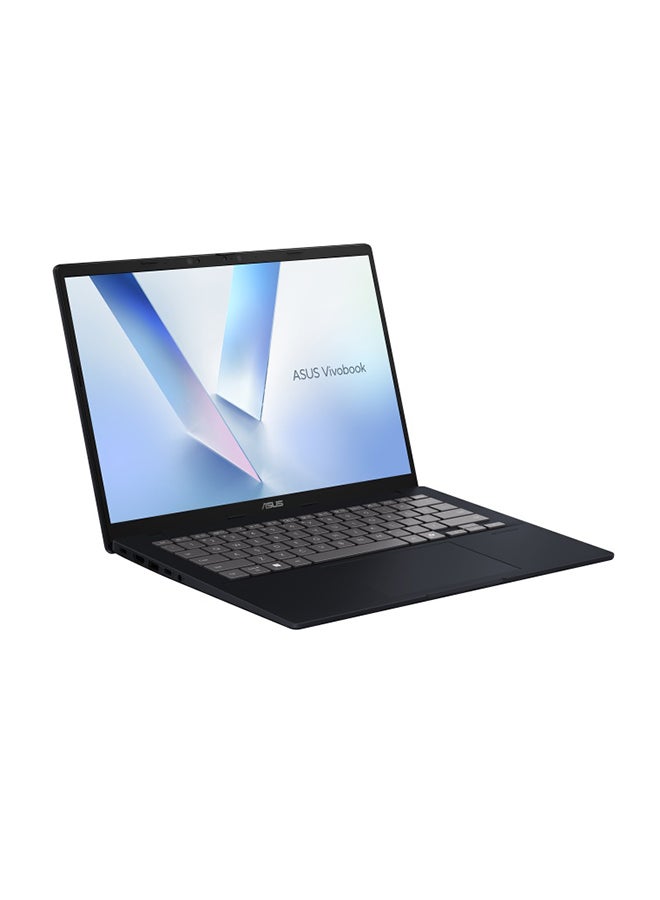 أسوس كمبيوتر محمول Vivobook 14 بشاشة 14 بوصة WUXGA (1920 × 1200) 60 هرتز، معالج Purwa SE / ذاكرة وصول عشوائي 16 جيجابايت دي دي ار 5 / 512 جيجابايت اس اس دي / معالج رسومات Qualcomm Adreno / ويندوز11 Home إنجليزي / عربي أزرق هادئ الإنجليزية/العربية  - Image 2