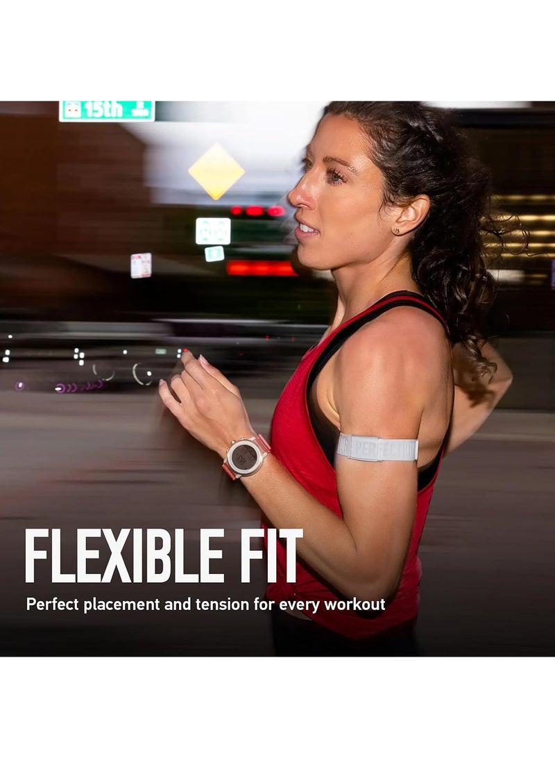 COROS - Heart Rate Monitor, Comfort, Easy To Wear, Auto-Wear Detection, Advanced Sensor, Precise Data, Bluetooth, 80 Days Battery Life, Compatible With Up To 3 Connections, For Run And Bike - Grey - Image 1