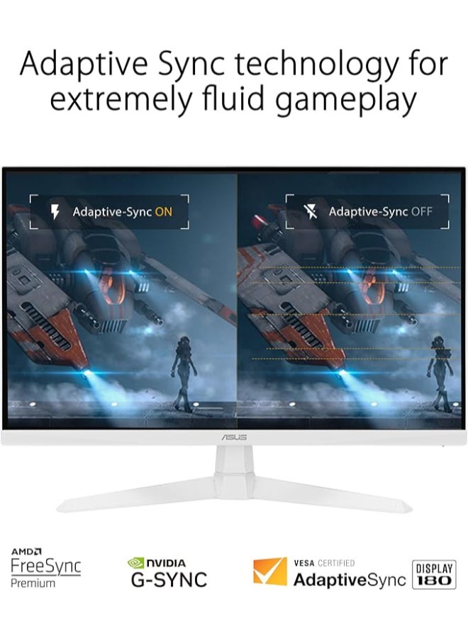 ASUS TUF Gaming VG279Q3A-W Gaming Monitor – 27-inch, Full HD(1920x1080), 180Hz, Fast IPS, ELMB Sync, 1ms (GTG), FreeSync Premium™, G-Sync compatible(under processing), Variable Overdrive, 99% sRGB black  - Image 4