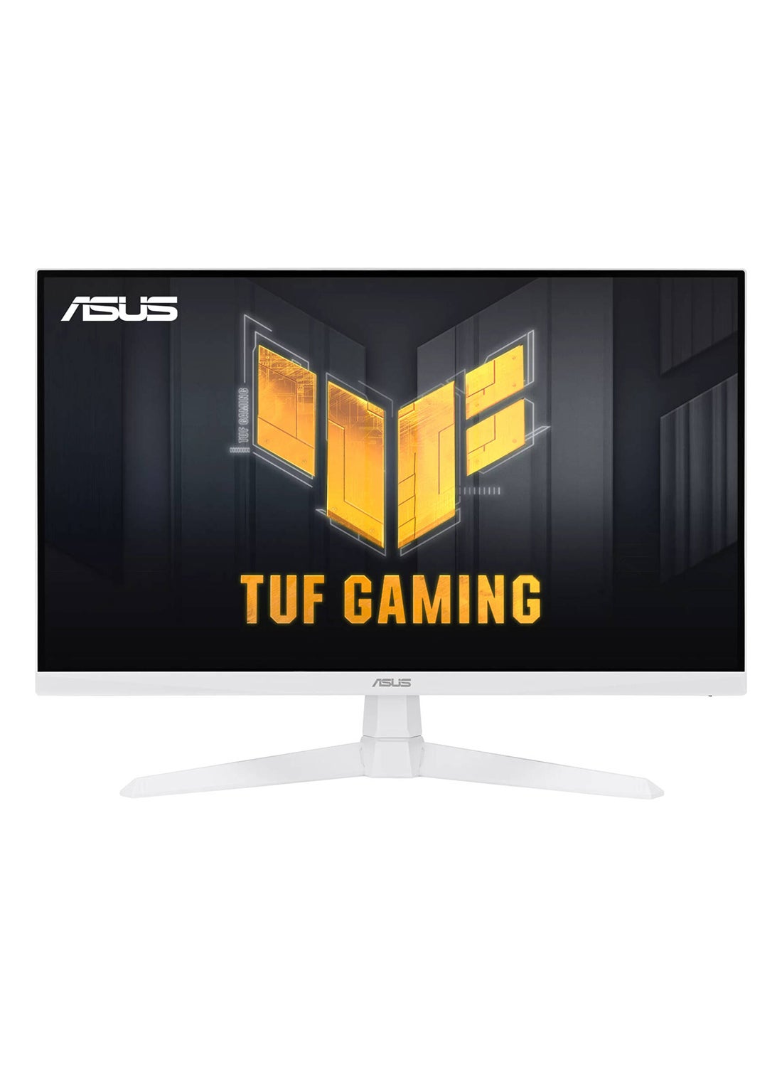 24 inch TUF Gaming VG249Q3A-W FHD Fast IPS Gaming Monitor, 180Hz, 1ms, AMD FreeSync Premium, ELMB Motion Blur Reduction, 99% sRGB, Shadow Boost, GamePlus, GameVisual, HDMI 2.0 ×2, DisplayPort 1.2, Low Blue Light, Flicker-Free| 90LM09B2-B01170 white