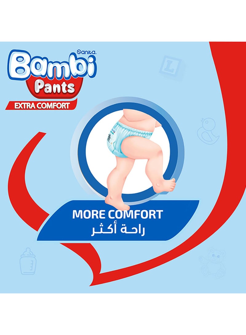 سانيتا بامبي حفاضات أطفال، XXL، مقاس 6 - 120 قطعة - Image 5