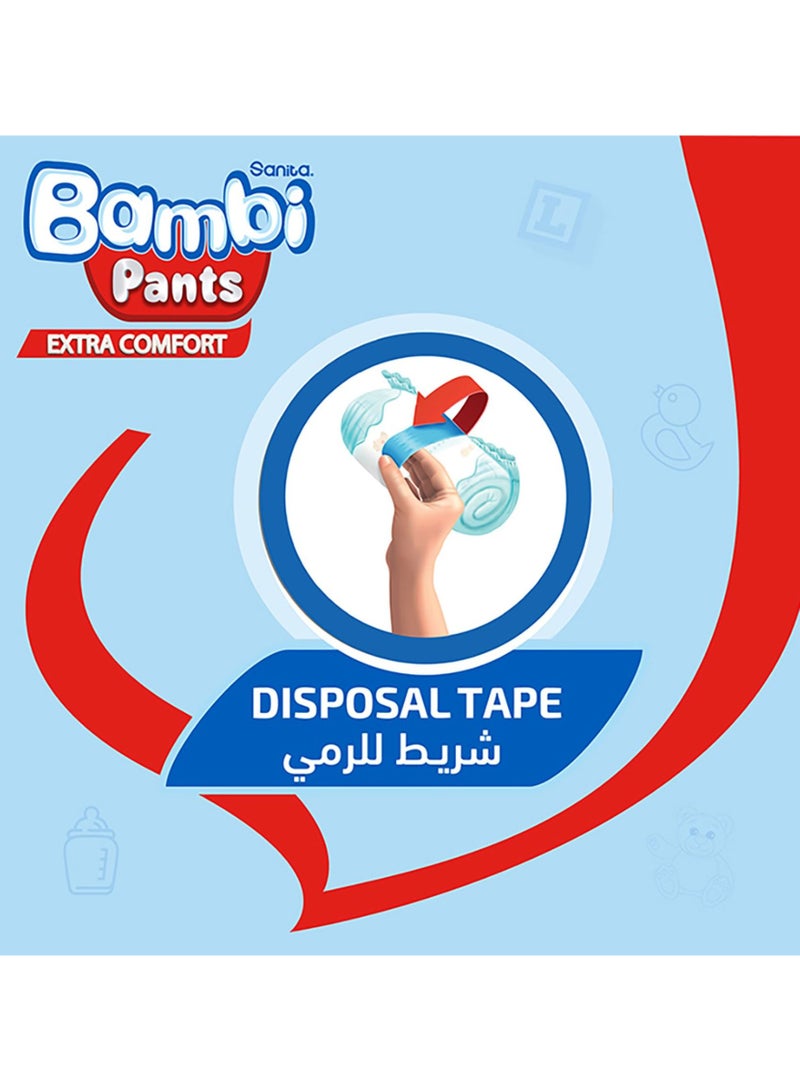 سانيتا بامبي حفاضات أطفال، XXL، مقاس 6 - 120 قطعة - Image 2