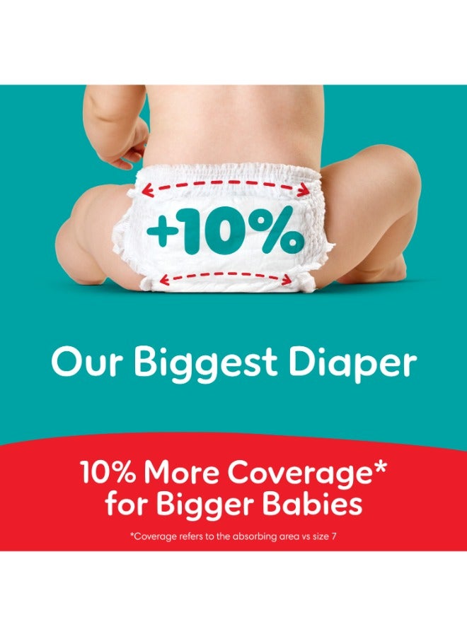 Pampers - Rash Protection Pants Diapers Size 8 (19+ Kg) - 26 Count - Image 1