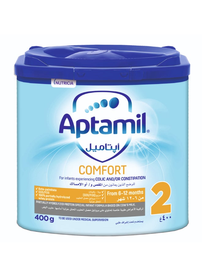 Aptamil Comfort 2 Formula Milk Powder Unflavoured Pack of 1 - Image 1