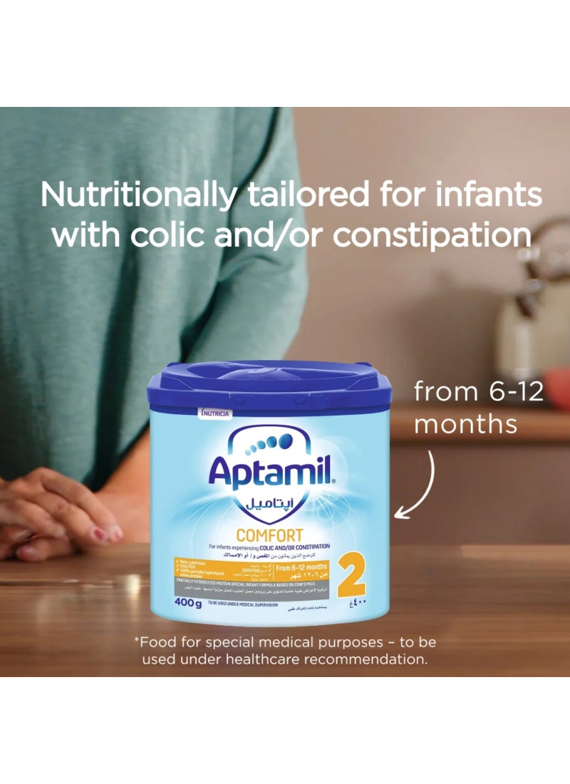 Aptamil Comfort 2 Formula Milk Powder Unflavoured 400grams Pack of 1 - Image 5