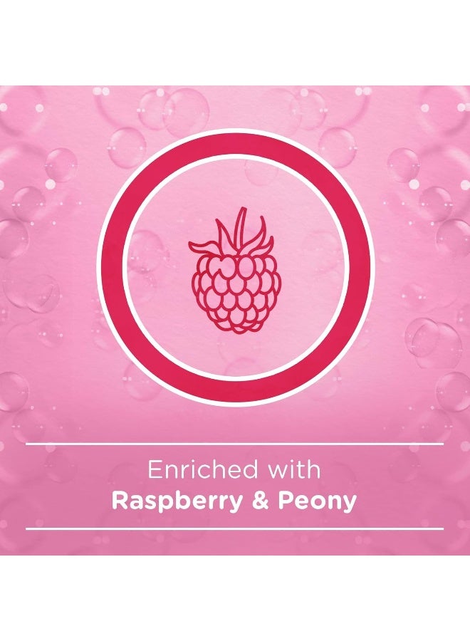 Johnson & Johnson Vita-Rich Replenishing Hand Wash, Raspberry And Peony 2x300mlml  - Image 3
