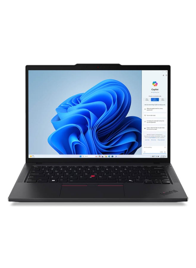 Lenovo ThinkPad Laptop With 14 Inch WUXGA(1920X1200) Display, Core Ultra 7-155U Processor/16GB RAM DDR5/512GB SSD/Windows 11 Pro/Intel Integrated Graphics English/Arabic Black  - Image 1