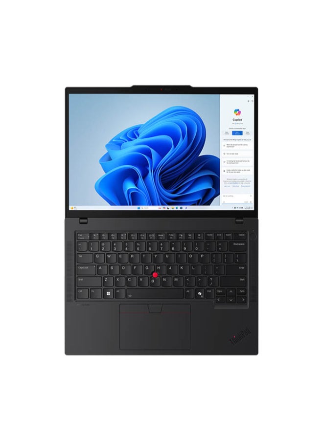 Lenovo ThinkPad Laptop With 14 Inch WUXGA(1920X1200) Display, Core Ultra 7-155U Processor/16GB RAM DDR5/512GB SSD/Windows 11 Pro/Intel Integrated Graphics English/Arabic Black  - Image 4