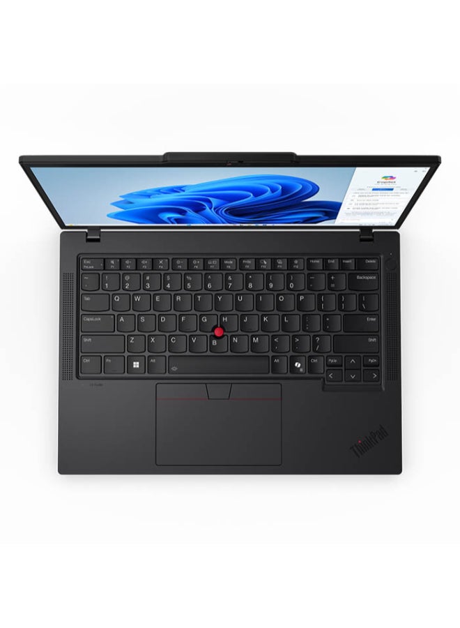 Lenovo ThinkPad Laptop With 14 Inch WUXGA(1920X1200) Display, Core Ultra 7-155U Processor/16GB RAM DDR5/512GB SSD/Windows 11 Pro/Intel Integrated Graphics English/Arabic Black  - Image 5