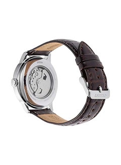 أورينت Men's Bambino Automatic Sun & Moon Leather Strap Watch RA-AK0807R30B - 41.5mm  - Image 3