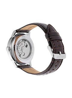 أورينت Men's Bambino Automatic Sun&Moon Leather Strap Men's Watch RA-AK0805E - 41.5mm  - Image 3