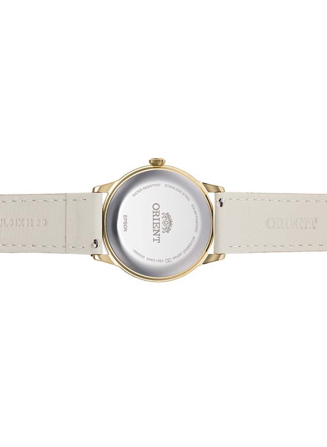 أورينت ساعة يد للرجال من بامبينو تعمل بالطاقة الشمسية بحزام جلد RA-WK0001S - 38.4 مم - Image 4
