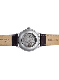 أورينت Men's Bambino Automatic Leather Strap Men's Watch RA-AC0026R - 40.5mm  - Image 4