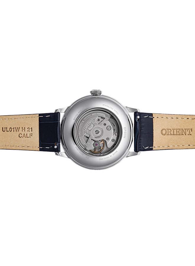 أورينت Boys' Bambino Automatic Leather Strap Men's Watch RA-AC0024L - 40.5mm - Image 4