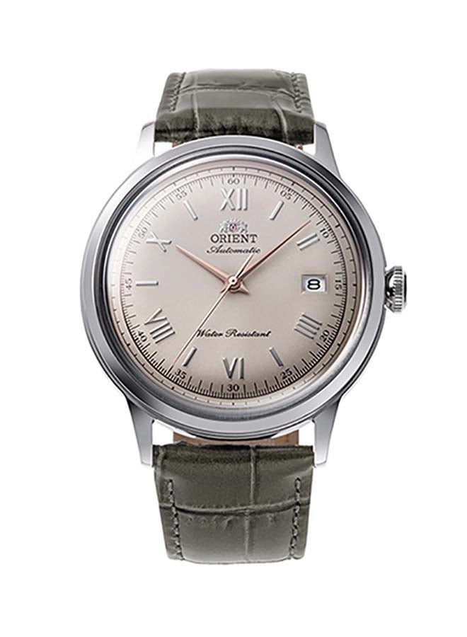 ORIENT Men's Bambino Automatic Leather Strap Men's Watch RA-AC0025N - 40.5mm - Image 1