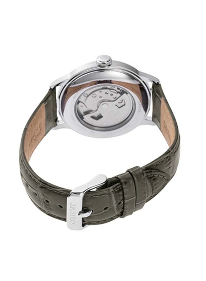 ORIENT Men's Bambino Automatic Leather Strap Men's Watch RA-AC0025N - 40.5mm - Image 3