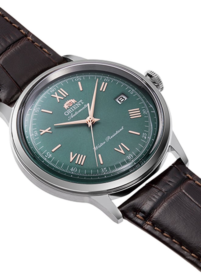 ORIENT Men's Bambino Automatic Leather Strap Men's Watch RA-AC0023E - 40.5mm - Image 2