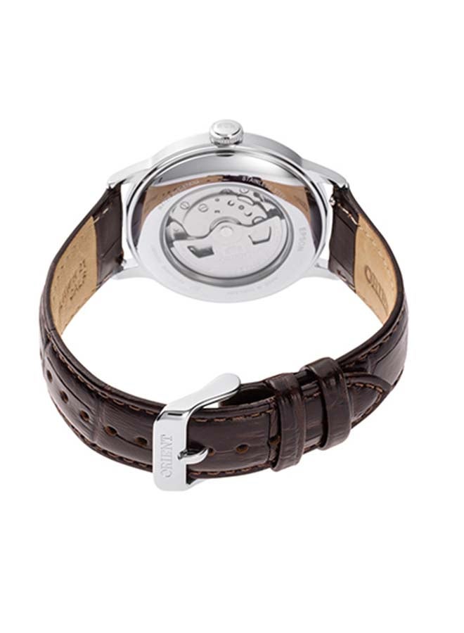 ORIENT Men's Bambino Automatic Leather Strap Men's Watch RA-AC0023E - 40.5mm - Image 3