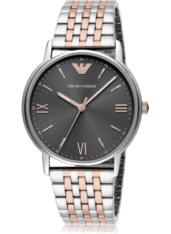 EMPORIO ARMANI Men's Three-Hand Stainless Steel Watch, 41mm - Image 1