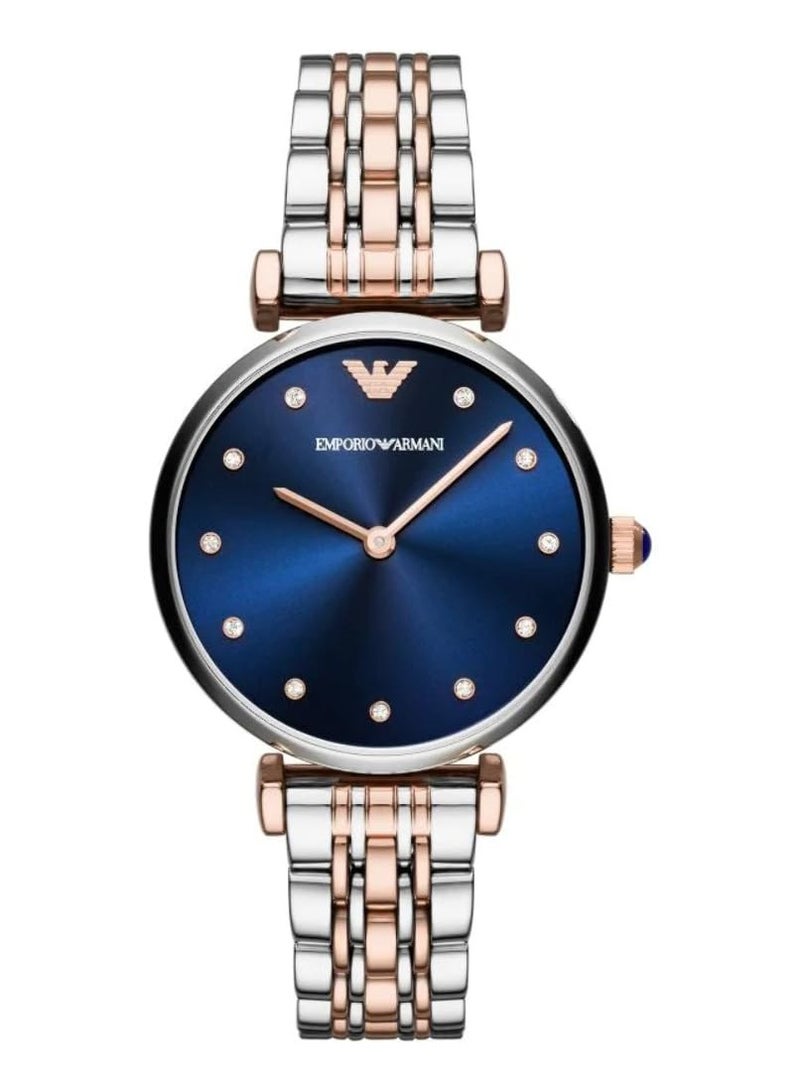 امبوريو ارماني - Women's Quartz Analog Display and Stainless Steel Strap Watch - AR11092 - Image 1