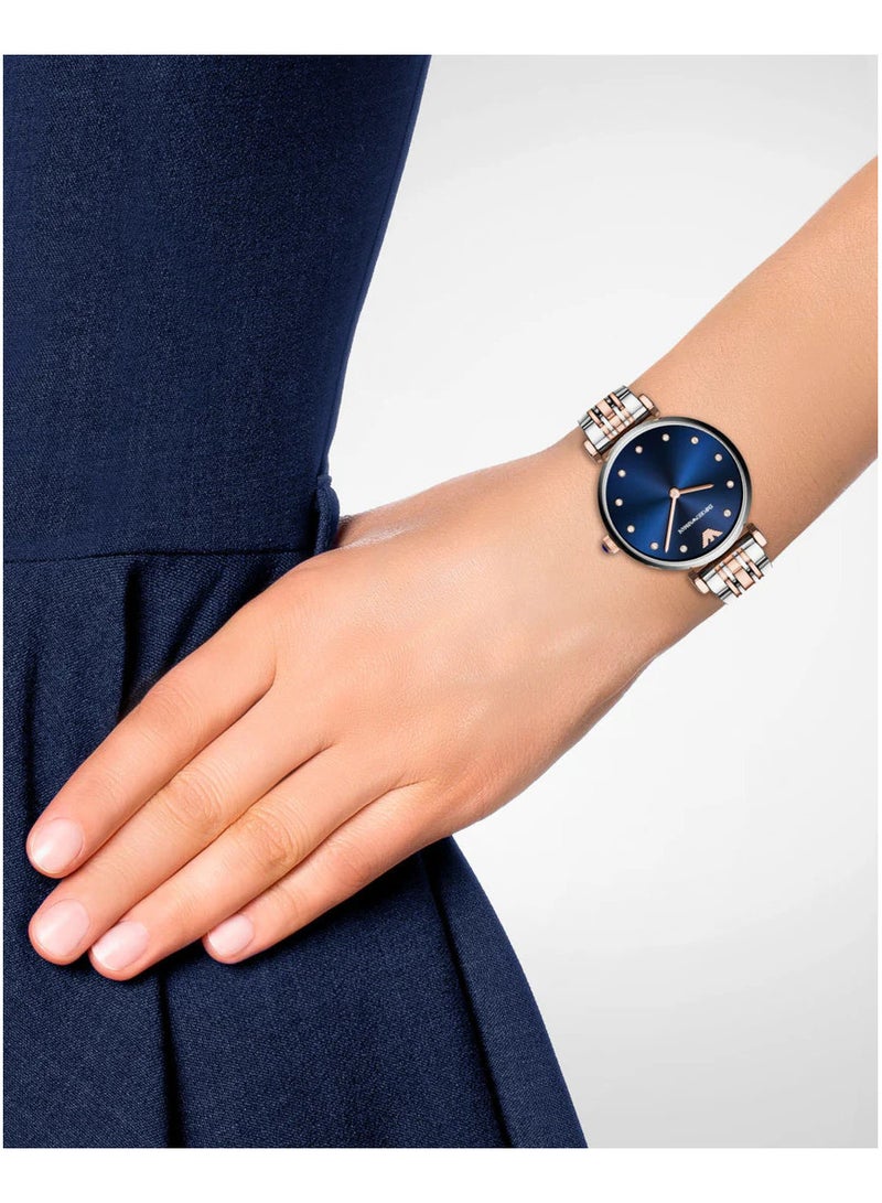 امبوريو ارماني - Women's Quartz Analog Display and Stainless Steel Strap Watch - AR11092 - Image 1