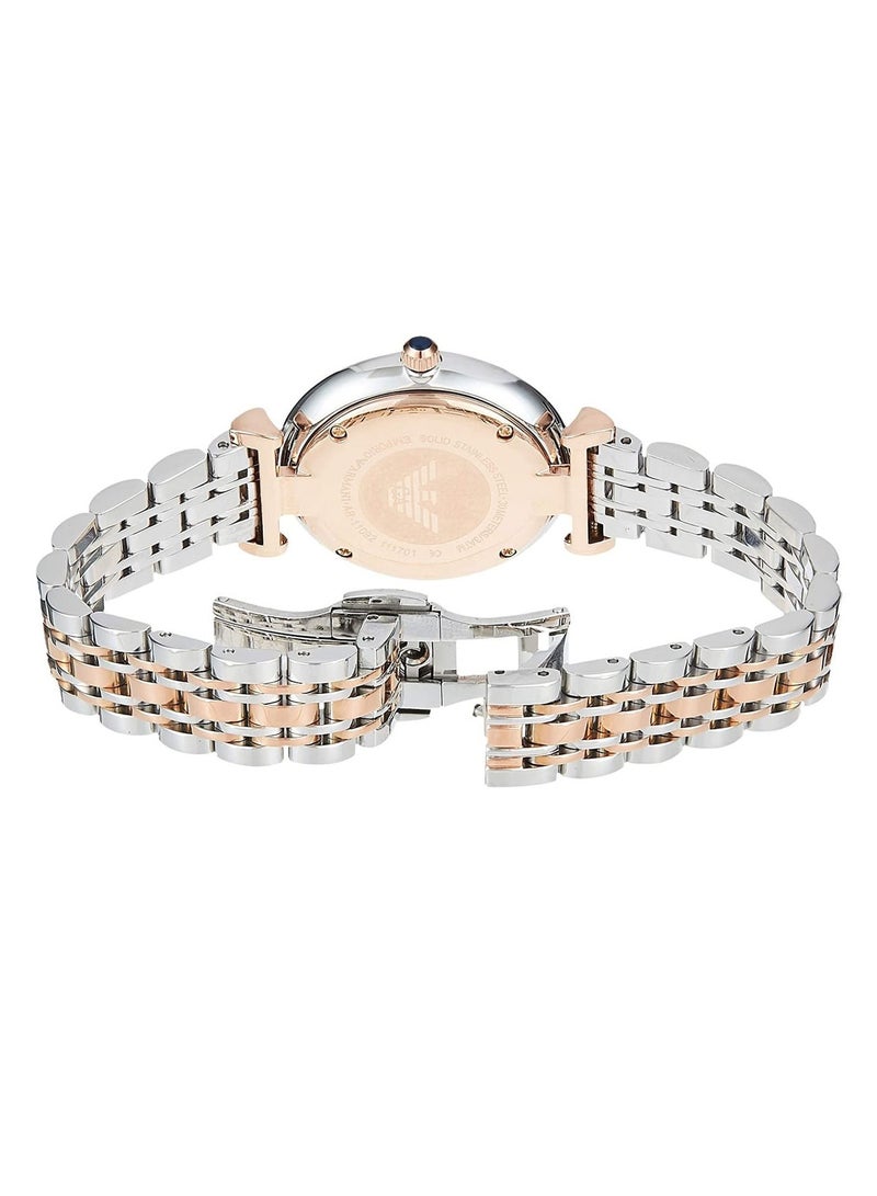 امبوريو ارماني - Women's Quartz Analog Display and Stainless Steel Strap Watch - AR11092 - Image 1