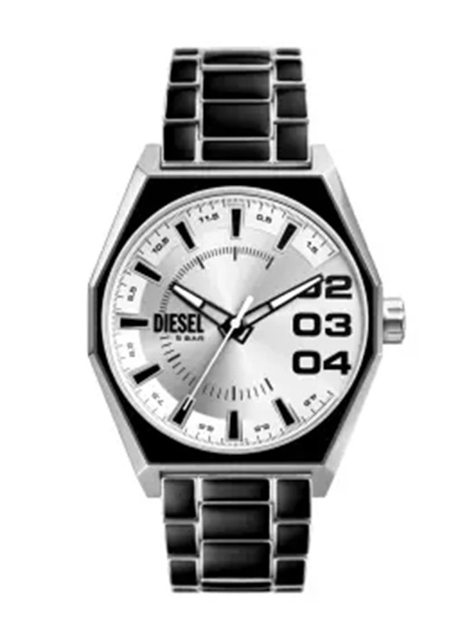 DIESEL Men's Silver Dial 43Mm Watch - Image 1