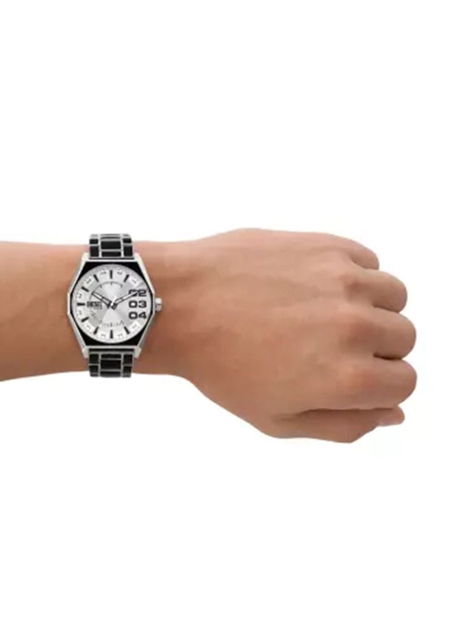 DIESEL Men's Silver Dial 43Mm Watch - Image 2