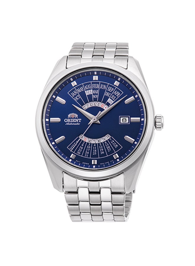 ORIENT Men's Mechanical Contemporary Men's Watch RA-BA0003L, Multi-Year Calendar, Blue Dial, 43.5mm, 50M WR  - Image 1