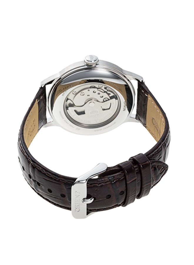 أورينت Boys' Bambino Automatic Analog Leather Strap Men's Watch RA-AK0705R  - Image 2