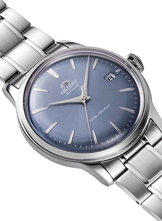 ORIENT Men's Automatic Bambino Blue Dial Stainless Steel Men's Watch RA-AC0M10L - Image 2