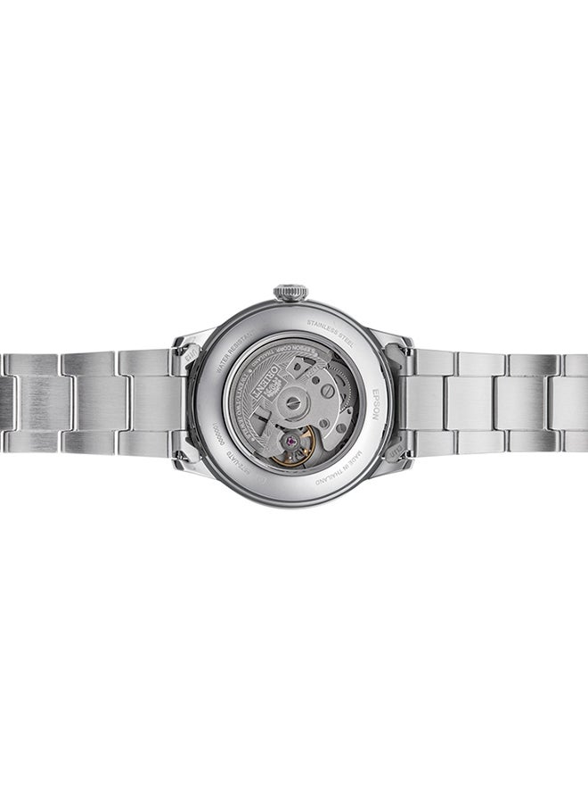 ORIENT Men's Automatic Bambino Blue Dial Stainless Steel Men's Watch RA-AC0M10L - Image 4