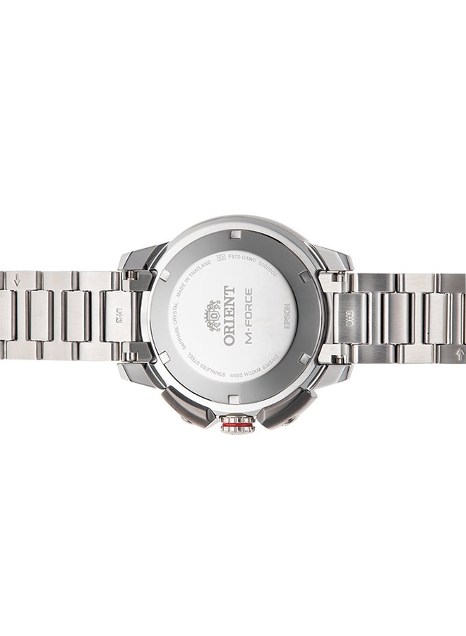 ORIENT Men's Mechanical Sports Diver's Watch RA-AC0L07L, Green Dial, 45mm, Sapphire Crystal with Anti-Reflective Coating, One-Way Rotating Bezel, 200M Air Diver's WR - Image 3