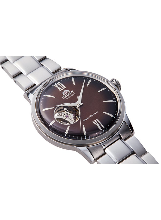 أورينت ساعة ميكانيكية كلاسيكية للرجال RA-AG0027Y، قلب مفتوح، قرص شامباني، 40.5 مم، مقاومة للماء 30 م - Image 2