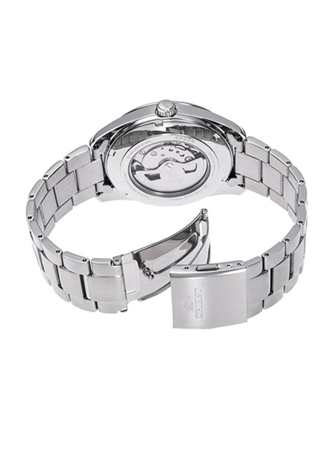 ORIENT Men's Mechanical Contemporary Men's Watch RA-AR0008E, Open Heart, Green Dial, 40.8mm, 50M WR  - Image 3
