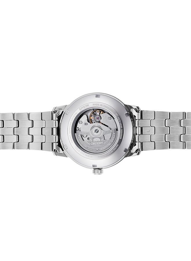 ORIENT Men's Automatic White Dial Stainless Steel Men's Watch RA-AC0F10S - Image 3