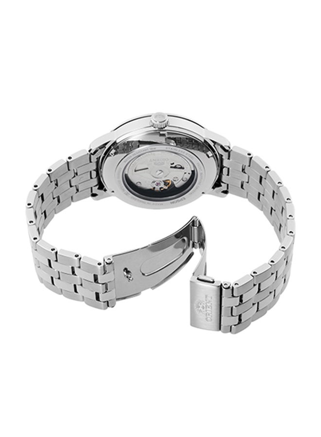 ORIENT Men's Automatic White Dial Stainless Steel Men's Watch RA-AC0F10S - Image 2