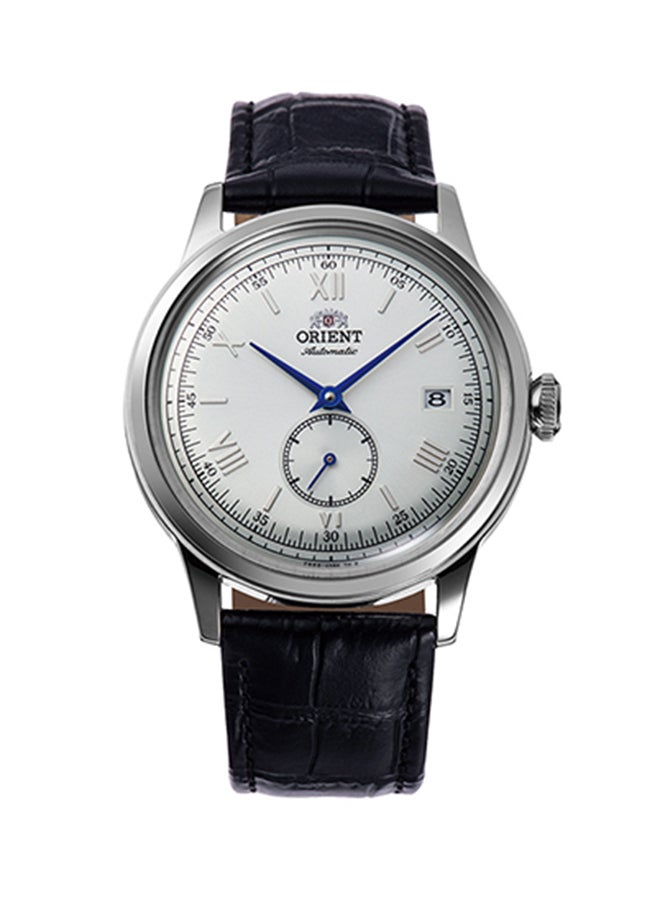 ORIENT Men's Bambino Automatic White Dial Leather Strap Men's Watch RA-AP0104S - Image 1
