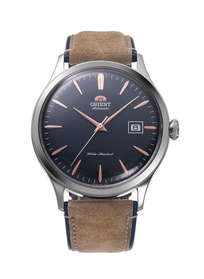 أورينت ساعة ميكانيكية كلاسيكية للرجال RA-AC0P02L، قرص أسود، 42 مم، مقاومة للماء حتى 30 متر - Image 1