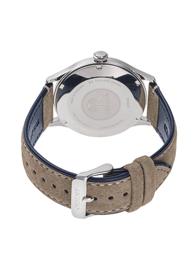 أورينت ساعة ميكانيكية كلاسيكية للرجال RA-AC0P02L، قرص أسود، 42 مم، مقاومة للماء حتى 30 متر - Image 3