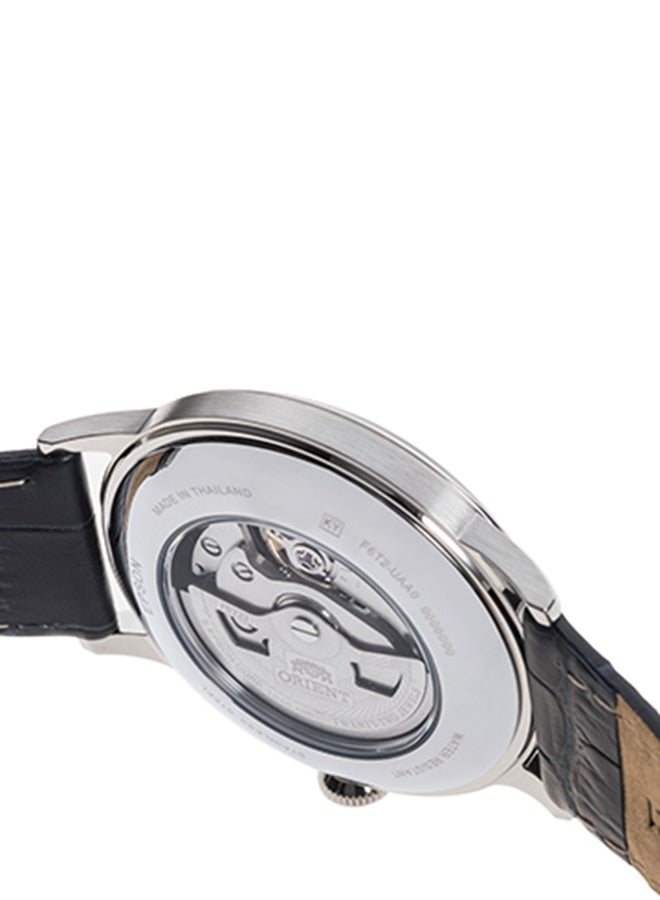 ORIENT Men's Mechanical Classic Men's Watch RA-AG0005L, Open Heart, Blue Dial, 40.5mm,  30M WR - Image 5