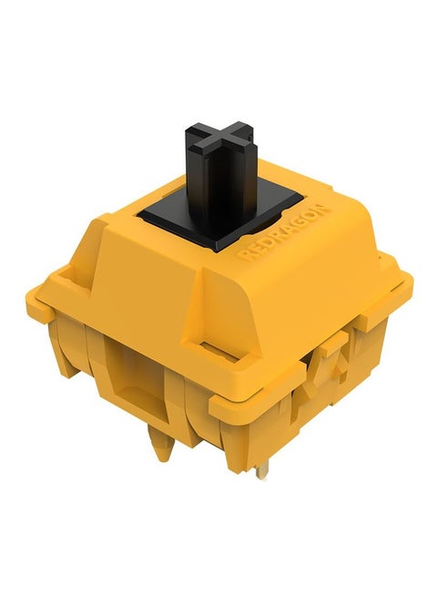 A121-MJ Lion Mechanical Keyboard Switches, pre-lubed switches made for Keyboard DIY, customized 50gf linear Switches Compatible with MX style structure and fix most of keycap sets (38 pcs)