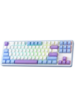 REDRAGON Gaming Keyboard K707 PRO - RGB with 80% Wireless Gasket, 3 Modes and 87 Keys, TKL Mechanical Keyboard with Hot Swap Socket, PBT Round Keycaps and Noise Damping  - Image 1