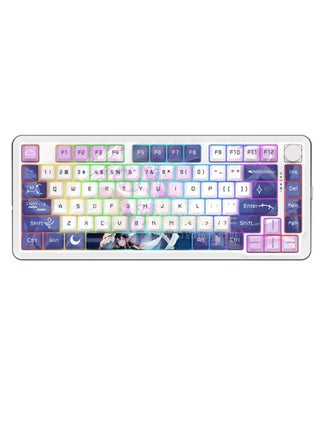 Wireless 75% Gasket mounted, hot-swappable wireless mechanical keyboard CYRUS K681 RGB Pro , 2.4G, BT, wired connectivities to support more devices , Dedicated knob design for easy control , Gasket-mounted brings better typing experience , Hot swappable design for more switch brand option - pnsku/N70167090V/45/_/1744213706/830c330b-423e-41c0-aeee-cfb18eeebd54