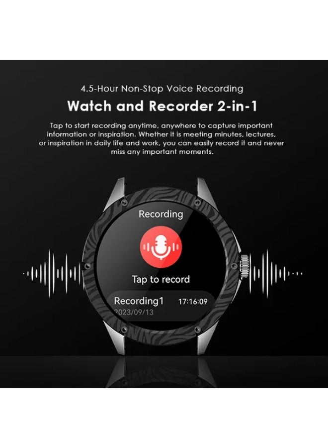 Oraimo - Watch Pro NT 1.43" AMOLED AI Powered Smart Watch Black - Image 1