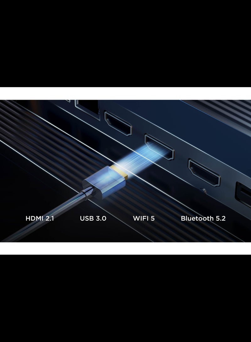 تي سي إل - 55-Inch P6K LED 4K UHD HDR Smart TV |Google TV, 60Hz, HDR 10, AiPQ Processor, Dolby Audio, MEMC, HDMI 2.1, Bluetooth 5.2, WiFi 5, Bezel-less Design, (2025 Model) 55P6K Black - Image 1